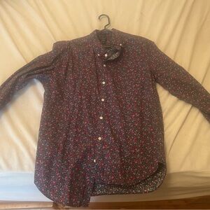 J. Crew Multicolor Floral Shirt